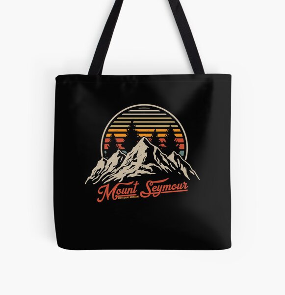 Mount Seymour All Over Print Tote Bag
