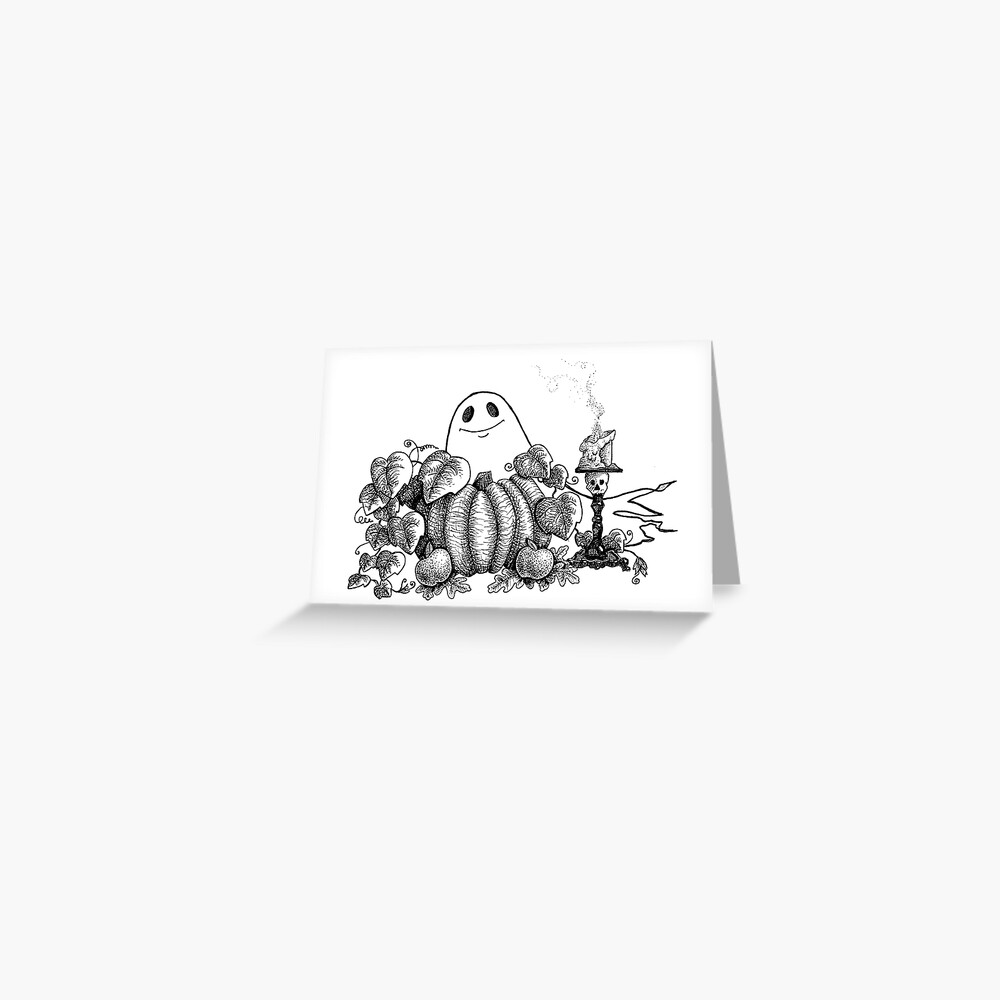 Spookfriend Greeting Card