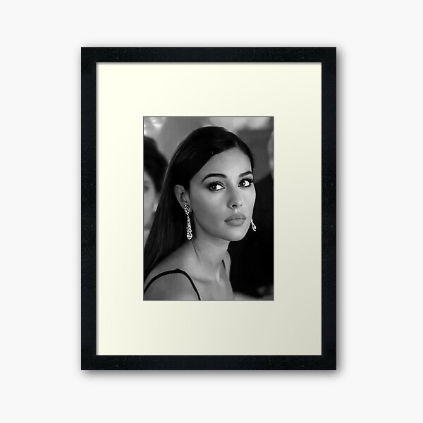 Monica Bellucci | Italian Beauty Framed Art Print