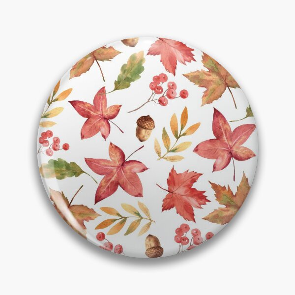 Item preview, Watercolor Autumn Colorful Leafs designed and sold by Found Dream.