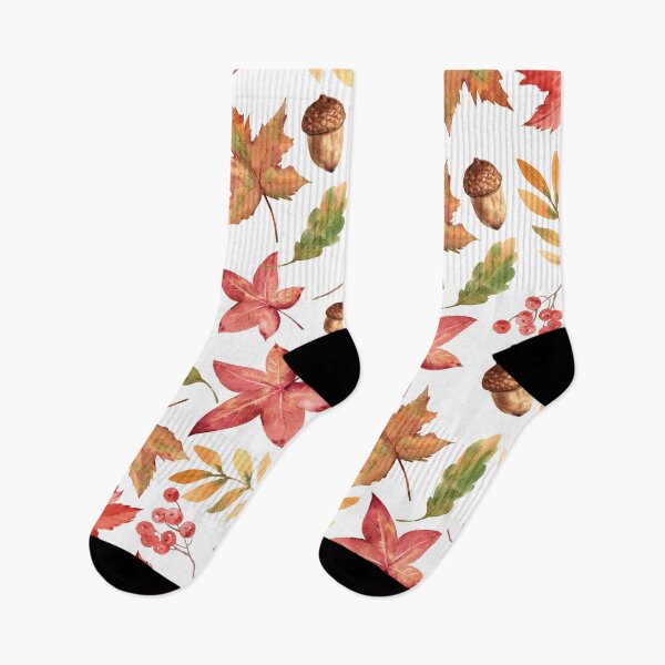 Item preview, Watercolor Autumn Colorful Leafs designed and sold by Found Dream.