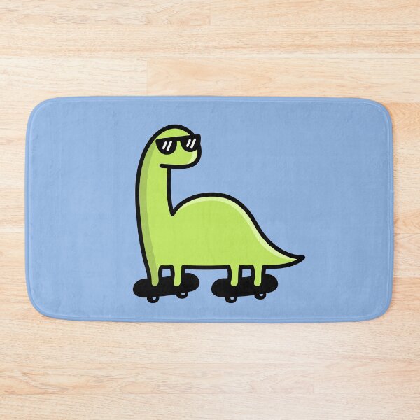 Item preview, Skateboarding Dino Barosaurus designed and sold by hadicazvysavaca.