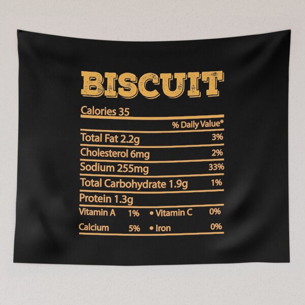Item preview, Biscuit Nutrition Facts Thanksgiving - Funny Thanksgiving Family Gift designed and sold by meedTee.