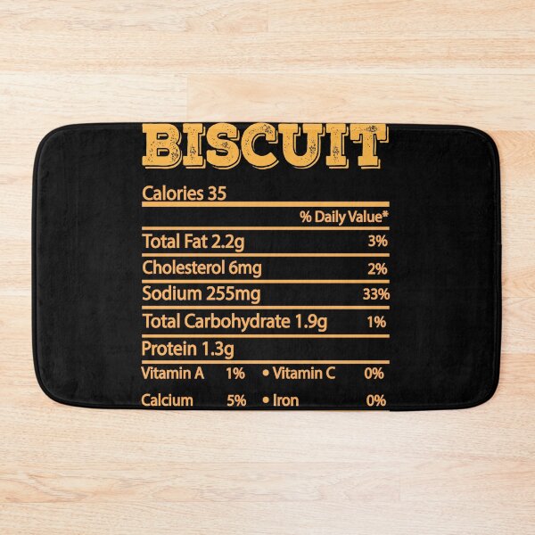 Item preview, Biscuit Nutrition Facts Thanksgiving - Funny Thanksgiving Family Gift designed and sold by meedTee.
