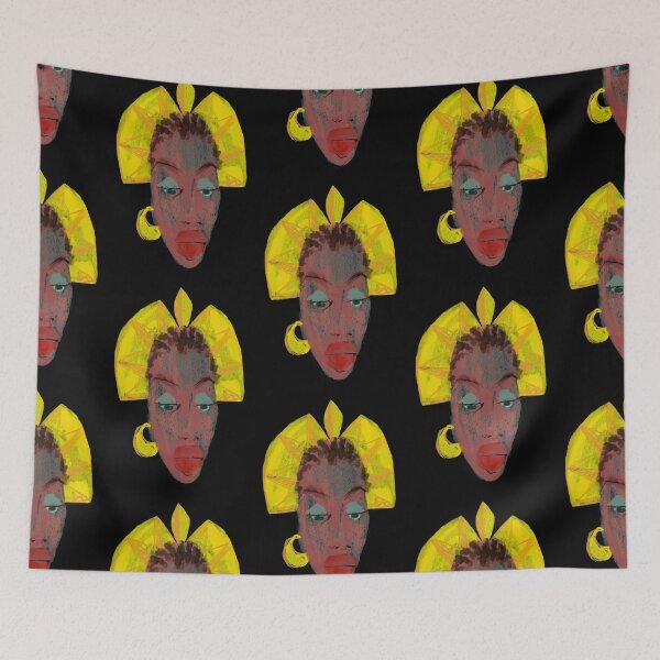 Item preview,  Crowned Mask/Black designed and sold by Karen Eutemey.