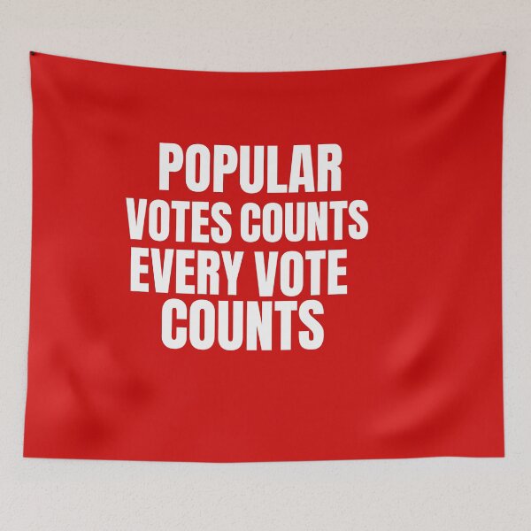 Item preview, POPULAR VOTES COUNTS designed and sold by GILLES VAZIRI.