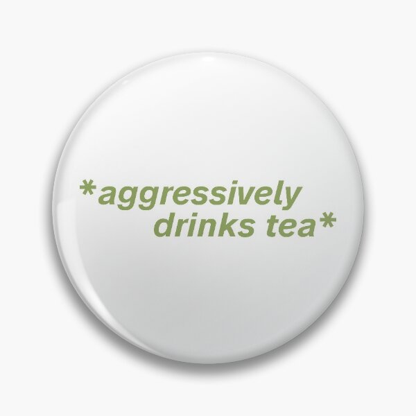 Item preview, Green Aggressively Drinks Tea designed and sold by PulpTrends.
