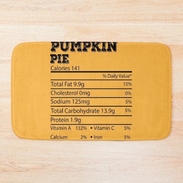 Item preview, Pumpkin Pie Nutrition Facts Thanksgiving - Funny Thanksgiving Family Gift designed and sold by meedTee.