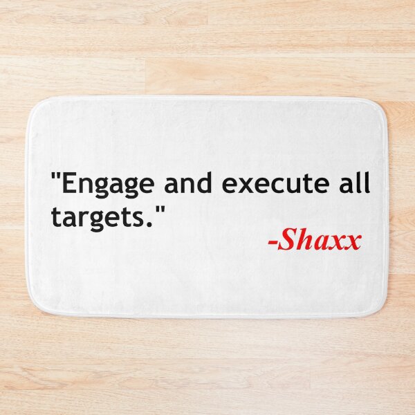 Item preview, Shaxx quote designed and sold by ExploreStore.