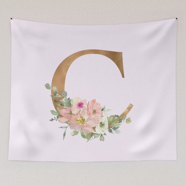 Item preview, Letter C Monogram designed and sold by WisdomInspired.
