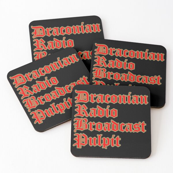 Item preview, Draconian Radio Broadcast Pulpit font designed and sold by MoriVond.