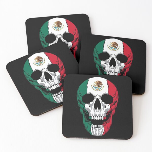 Item preview, Mexico Flag - Mexican Skull - Mexico Roots designed and sold by anziehend.