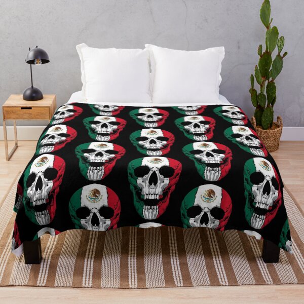 Item preview, Mexico Flag - Mexican Skull - Mexico Roots designed and sold by anziehend.
