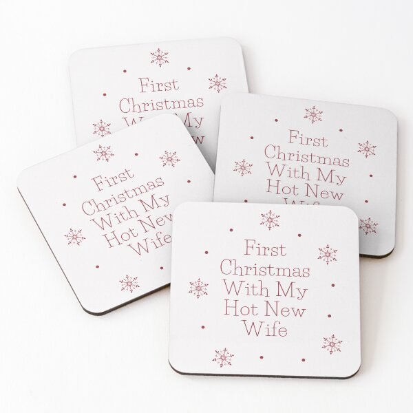 Item preview, First Christmas With My Hot New wife designed and sold by petrichor-store.