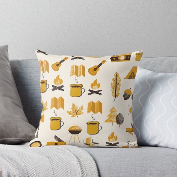 Item preview, autumn camping pattern designed and sold by filiparts.