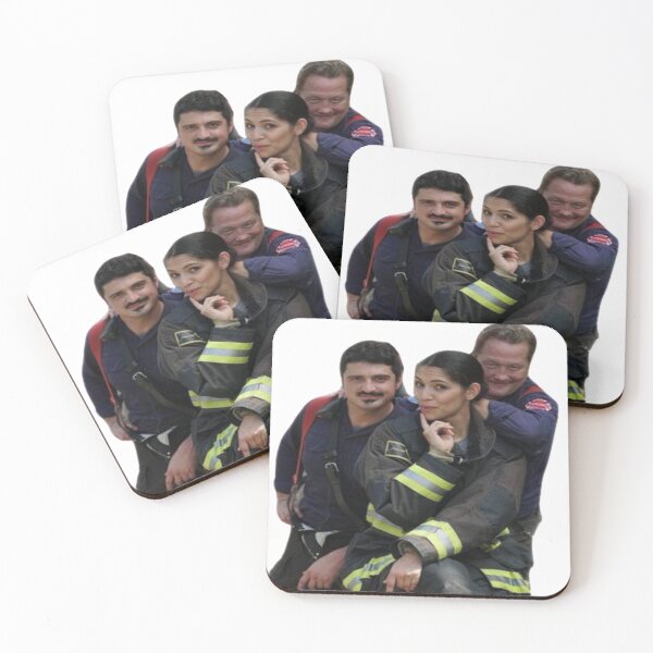 Item preview, Otis, Stella Kid and Mouch - Yuri Sardarov, Miranda Rae Mayo and Christian Stolte - Chiacgo Fire designed and sold by AaPink.