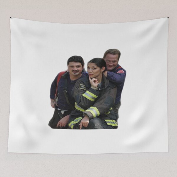 Item preview, Otis, Stella Kid and Mouch - Yuri Sardarov, Miranda Rae Mayo and Christian Stolte - Chiacgo Fire designed and sold by AaPink.
