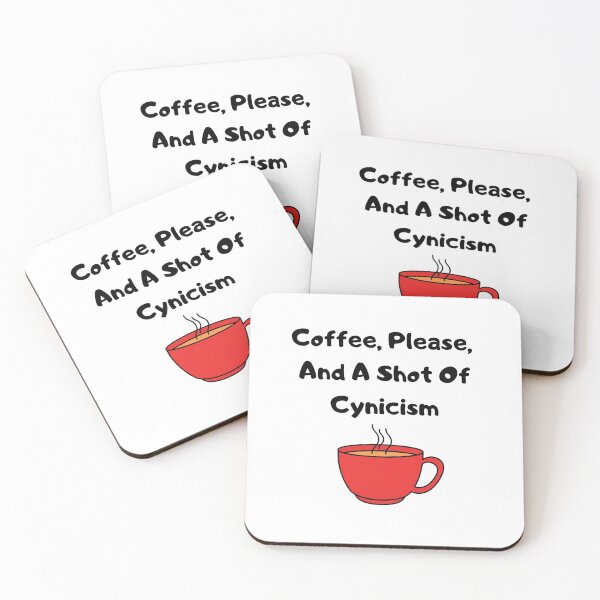 Artikelvorschau, Kaffee bitte und ein Schuss Zynismus. entworfen und verkauft von lovehaleyxo.