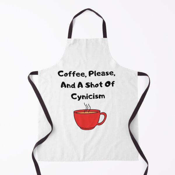 Item preview, Coffee, please, and a shot of cynicism. designed and sold by lovehaleyxo.