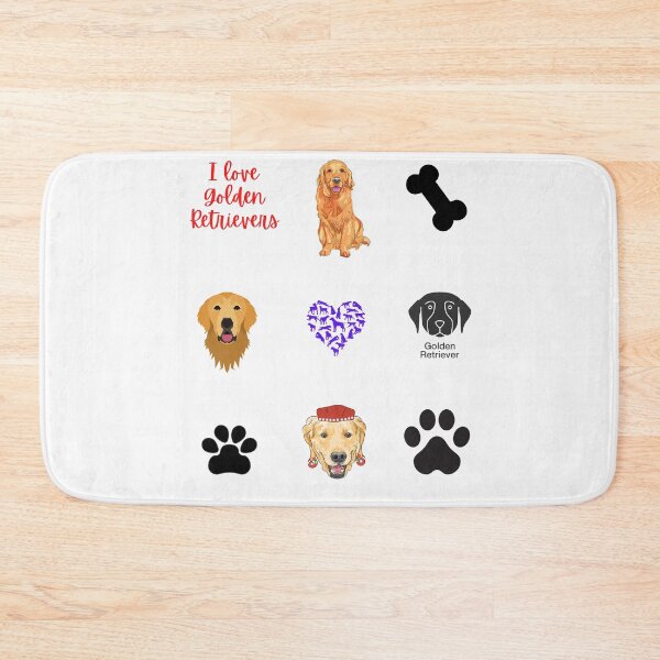Artikelvorschau, Golden Retriever Pack Cartoon Golden Retriever entworfen und verkauft von OneTimeEngineer.