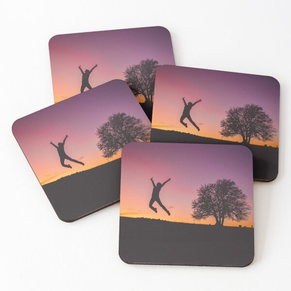 Item preview, Silhouette Flying in the Sky - Sunset designed and sold by BonsaiCrafts.