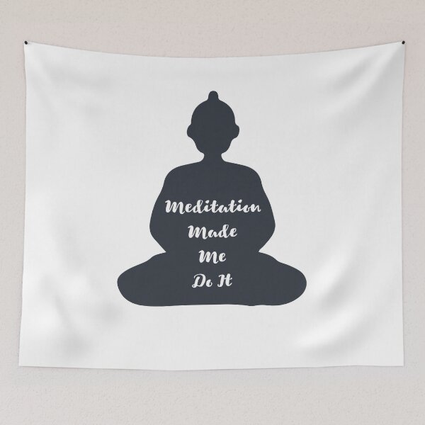 Item preview, Meditation Made Me Do It 2020 designed and sold by DesignArena.