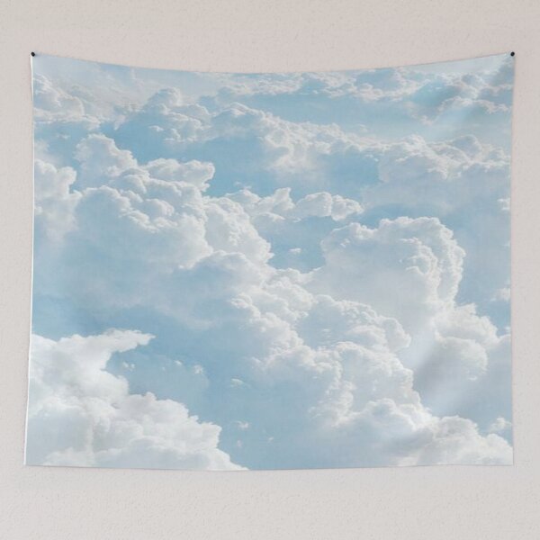 Item preview, light blue clouds designed and sold by starrily.