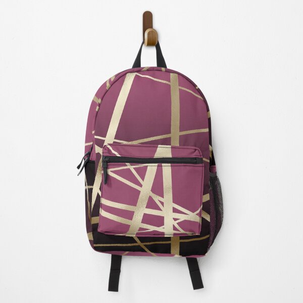 Item preview, Pink and black gold abstract lines designed and sold by KammyArt.