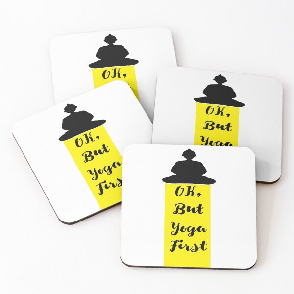 Item preview, Ok, But First Yoga designed and sold by DesignArena.