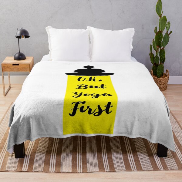 Item preview, Ok, But First Yoga designed and sold by DesignArena.