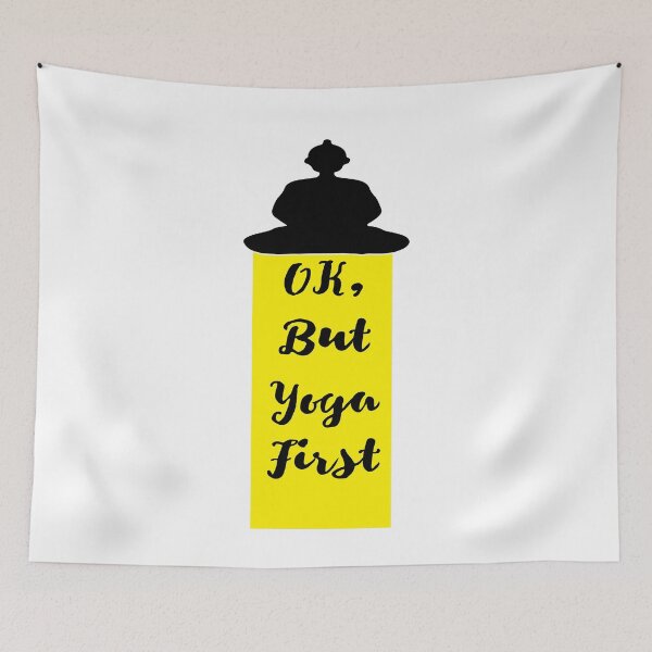 Item preview, Ok, But First Yoga designed and sold by DesignArena.