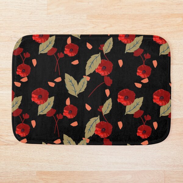 Artikelvorschau, Rotes 3D-Blumenmuster - Mohnblume entworfen und verkauft von WorthyCreations.