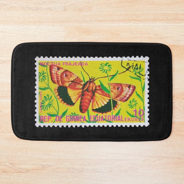 Item preview, Vintage Butterfly Yellow Stamp  designed and sold by StampCollection.