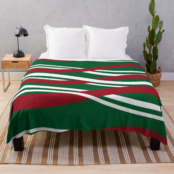 Item preview, Red, White, Green Interlocking Waves designed and sold by PSCSCo.