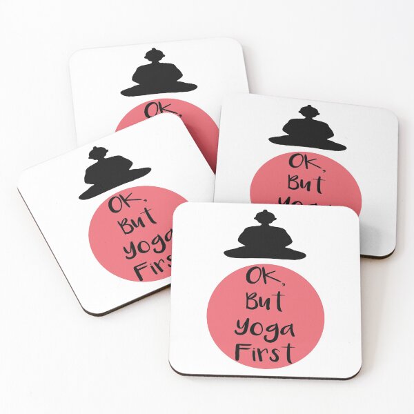 Item preview, Ok, But First Yoga Time designed and sold by DesignArena.