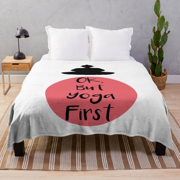 Item preview, Ok, But First Yoga Time designed and sold by DesignArena.