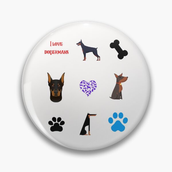 Item preview, doberman pack funny quote cartoon doberman designed and sold by OneTimeEngineer.