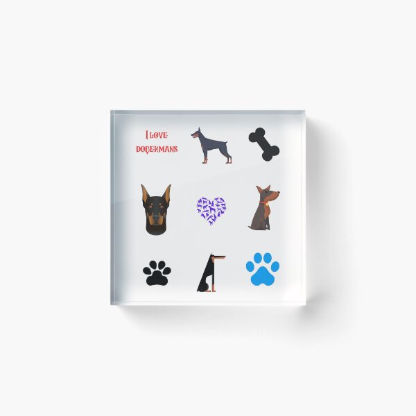Item preview, doberman pack funny quote cartoon doberman designed and sold by OneTimeEngineer.