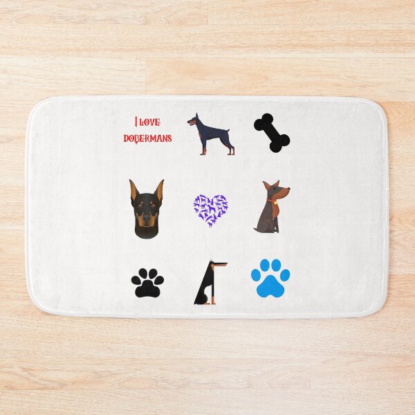 Item preview, doberman pack funny quote cartoon doberman designed and sold by OneTimeEngineer.