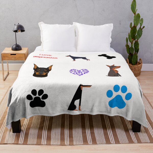 Item preview, doberman pack funny quote cartoon doberman designed and sold by OneTimeEngineer.