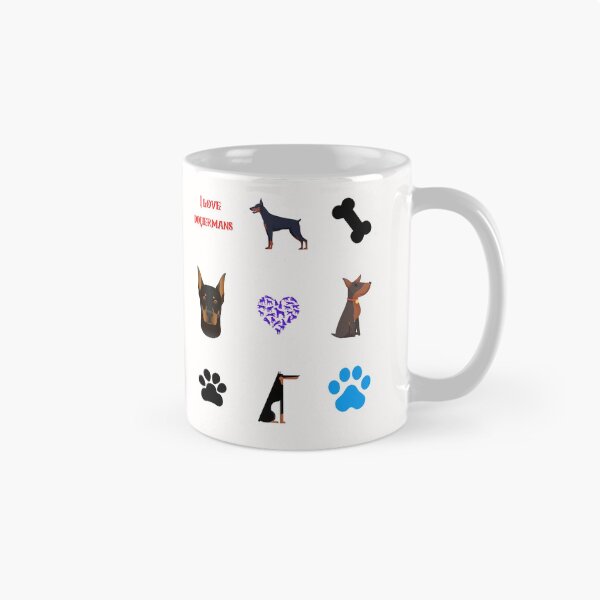 Item preview, doberman pack funny quote cartoon doberman designed and sold by OneTimeEngineer.