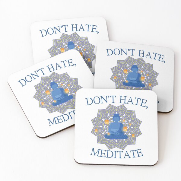 Item preview, don't hate, meditate | meditation shirt designed and sold by noahs-shop.