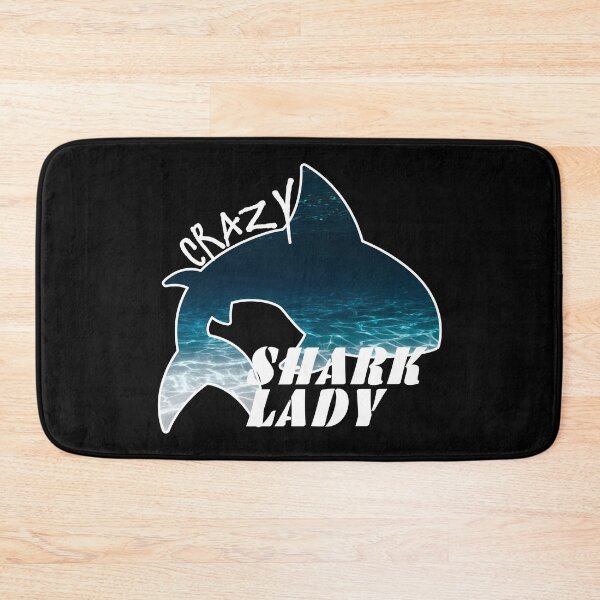 Item preview, Crazy Shark Lady ocean life design.  designed and sold by milkasweet.