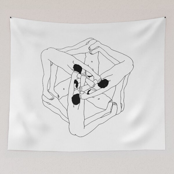 Item preview, Humans in a shape of cube designed and sold by h-and-c.
