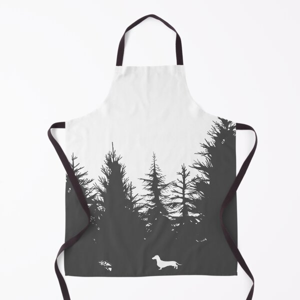 Item preview, Dachshund in the dark forest designed and sold by TheDachshund.