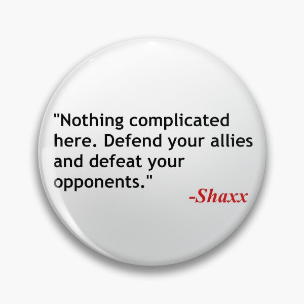 Item preview, Shaxx quote designed and sold by ExploreStore.