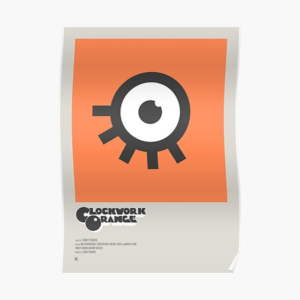 Wandbilder A Clockwork Orange Redbubble