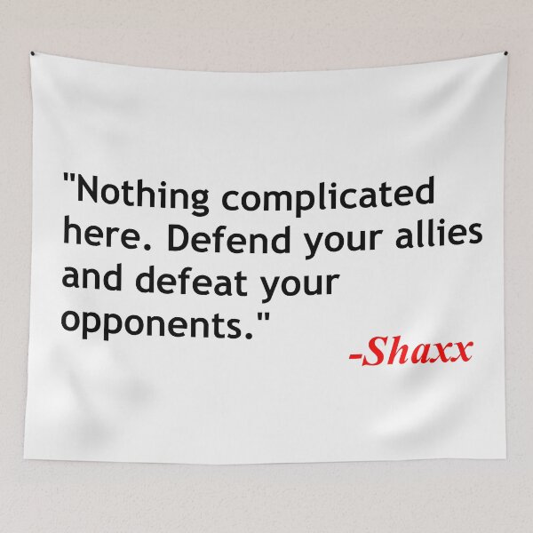 Item preview, Shaxx quote designed and sold by ExploreStore.