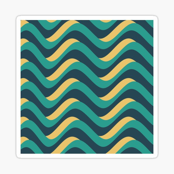Vista previa del artículo con la obra «Ola de jungla tropical», diseñado y vendido por Gezzoto's Brewery.