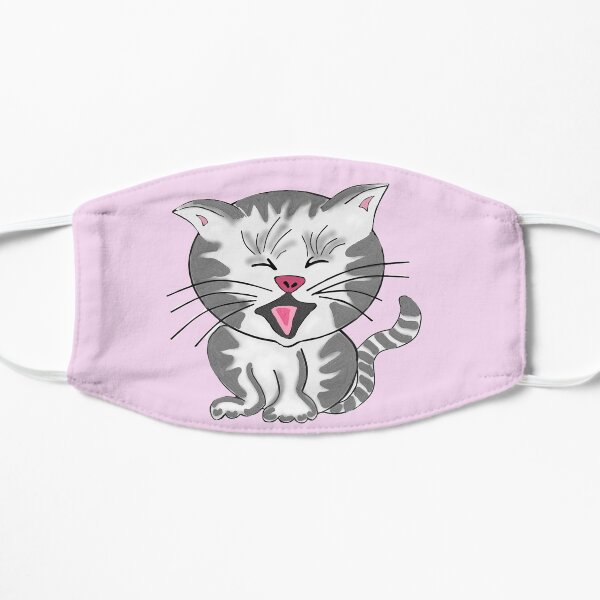 Funny Cats No. 3 Flache Maske